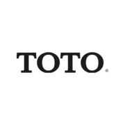 "TOTO"-Logo in fetten Großbuchstaben. Toto Logo